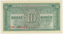 Czechoslovakia 10 Korun 1950
P# 69, N# 227064; # CHc 994818; UNC