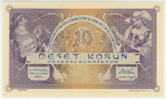 Czechoslovakia Ivancice 10 Korun 1919 (2022) 140 years Maria Mucha
# M001 C 004698; 140 years Maria Mucha; Print 2022; With original Folder; BUNC