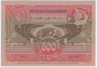 Czechoslovakia Ivancice 500 Korun 1919 (2020) 160 years Alfons Mucha
# 001 004296; 160 years Alfons Mucha; Print 2020; With original Folder; BUNC