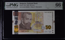 Bulgaria 50 Leva 2019 PMG 66 Gem uncirculated EPQ
P# 119c, # GA81182585