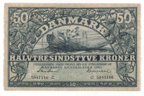 Denmark 50 Kroner 1942
P# 32d, N# 223853; # C 5841146; AUNC