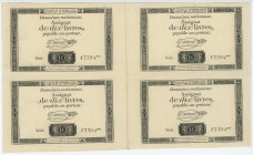 France 4 x 10 Livres 1792
P# A66, N# 211789; # 10 13394; XF
