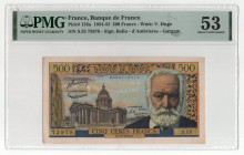 France 500 Francs 1954 PMG 53
P# 133a, N# 205834; # S.35 73978