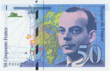 France 50 Francs 1994
P# 157Ab, N# 204402; # P014275599; UNC