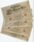 Germany - Empire 4 x 1000 Mark 1903 - 1908
P# 44, VF+