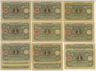 Germany - Weimar Republic 13 x 1 Mark 1920
P# 58, N# 203578; Darlehnskassenschein; AUNC/UNC