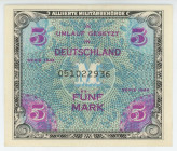 Germany - Third Reich 5 Mark 1944
P# 193, N# 207238; # 051022936; Allied Occupation WWII; UNC