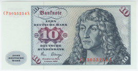 Germany - FRG 10 Deutsche Mark 1980
P# 31c, N# 204797; # CP 30552548; UNC