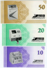 Germany - FRG 10 - 20 - 50 Reis Eurosystems (ND)
UNC