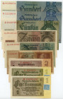 Germany - DDR Full set of 1948
P# 1 - 7, UNC