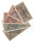 Germany - FRG Stuttgart 1 - 2 - 5 - 10 - 20 Reichsmark 1945 Notgelds
AUNC