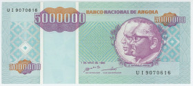 Angola 5000000 Kwanzas 1995
P# 142, N# 247754; # UI9070616; UNC