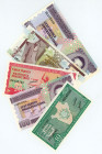 Burundi 10 - 20 - 50 - 100 Francs 2001 - 2010
P# 27, 33, 36, 37, 44, UNC