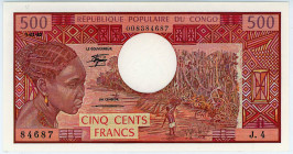 Congo 500 Francs 1983
P# 2d, N# 258181; # 84687 J.4; UNC