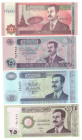 Iraq 25 - 100 - 250 - 10000 Dinars 2001 - 2002 AH 1422
P# 86 - 89, UNC