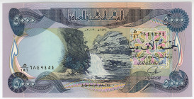 Iraq 5000 Dinar 2013 AH 1423
P# 94, N# 207729; # 6849454; UNC