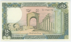 Lebanon 250 Livres 1986 - 1988 (ND)
P# 67e, N# 204951; # 1245074; UNC