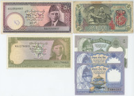 Asia Lot of 6 Banknotes 1947 - 1999
Various Countries, Dates & Denominations; XF