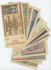 Germany - Weimar Republic Lot of 18 Banknotes 1920 s
Various Dates & Denominations; XF-