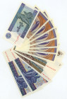 Myanmar Lot of 11 Banknotes 1994 - 1997 (ND)
P# 68 - 71, Various Dates & Denominations; UNC