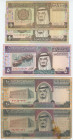 Saudi Arabia Lot of 5 Banknotes 1983
Various Dates & Denominations; F-XF