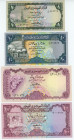 Yemen Lot of 4 Banknotes 1973 -1976
Various Dates & Denominations; XF-UNC