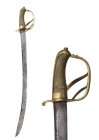 AN EXTREMELY RARE SWISS GRENADIER HANGER (SWISS GUARD AT THE SERVICE OF KING LOUIS XVI) MODEL 1792

 Ca. 1792 AD
 A rare Swiss Grenadier hanger (Sw...