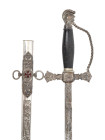 A MASONIC KNIGHTS TEMPLAR YORK RITE CEREMONIAL SWORD

 Ca. late 19th century AD
 An antique American Masonic Knights Templar York Rite ceremonial s...