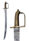 A FRENCH M1767 GRENADIER CUTLASS SWORD

 Ca. 1767 AD
 A cutlass specially made for the Navy from the American Revolution and Napoleonic wars, brass...