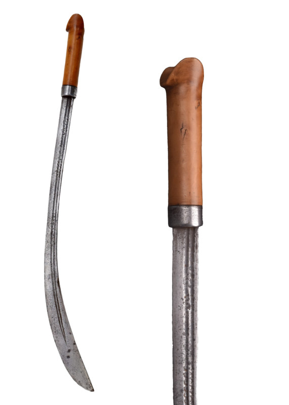 AN ICONIC CUTLASS BARBARY PIRATE SHORT SWORD, C.1650

 Ca. 1650 AD
 An iconic...