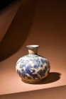 ISLAMIC STONEPASTE VASE WITH BIRDS

 Ca. 17th century AD
 A stonepaste vase with its bulbous lower body and elegant funnel-shaped neck. The intrica...