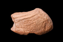 EUROPEAN MESOLITHIC HORN AXE

 Ca. 8000-6000 BC
 A horn axe, a true masterpiece of early human craftsmanship. This remarkable axe boasts a unique d...