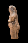 MEDIEVAL VOTIVE MOTHERHOOD FIGURE

 Ca. 14th-15th century AD
 A captivating example of Medieval religious art - a votive figure or an amulet, fashi...