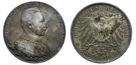 GERMANIA - Prussia - Guglielmo II (1888-1918) 2 marchi 1913 Kr 532 AG Delicata patina iridescente gr. 11,14 27,52mm
FDC