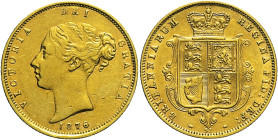 GRAN BRETAGNA, Vittoria (1837-1901) Mezza Sterlina 1876 Fr 389F AU Oro gr. 3,99 18,71mm
BB+