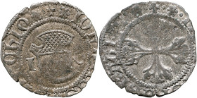 CASALE - Giovanni III Paleologo (1445-1464) Quarto di grosso MIR 166 RR MI gr 0,98 0,98g 17,27mm
qBB