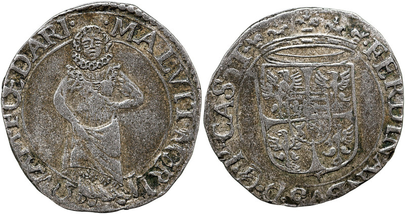 CASTIGLIONE DELLE STIVIERE - Ferdinando I (1616 - 1678) - 4 Soldi MIR 215 R MI g...