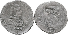 CORREGGIO - Siro d’Austria principe (1616-1630) Mezzo Soldo CNI 138/145 RR MI gr 1,5 1,5g 19,39mm
BB+/SPL