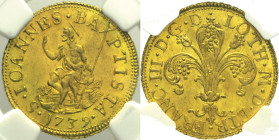 FIRENZE Francesco II di Lorena (1737-1765) Fiorino d'oro 1739 MIR351/3 R AU Oro In slab NGC MS61 TOP POP. Unico esemplare con questo grading. 21,55mm...