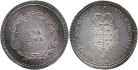 FIRENZE -Carlo Ludovico (1803-1807) - Lira 1806 Gig 18 AG gr 3,95 bella patina iridescente 3,95g 25,93mm
qFDC