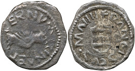 MANTOVA - Francesco II (1484- 1519) Sesino MIR 430 R MI gr 0,91 0,91g 15,16mm
BB/SPL