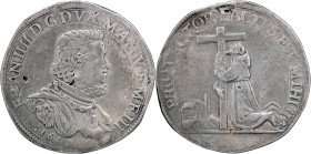 MANTOVA Francesco IV Gonzaga (1612) Ducatone 1612 - MIR 563 RR AG gr 30,85 tracce di pulitura sui fondi. Proveniente da montatura. 30,85g 44,33mm
MB/...