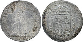 MANTOVA - Carlo I Gonzaga (1627-1637) - 80 soldi o Mezzo Ducatone ND MIR 647/1 AG gr 14,92 14,92g 37,17mm
SPL