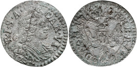 MANTOVA - Carlo VI (1707-1740) 5 Soldi 1732 MIR 754/1 Rara MI gr 0,85 0,85g 17,33mm
SPL+