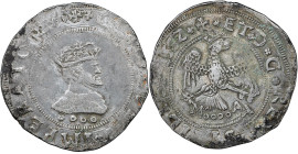 MESSINA - Carlo V (1516-1556) 4 Tarì 1552 MIR 286 AG gr 11,52 11,52g 33,23mm
BB/SPL