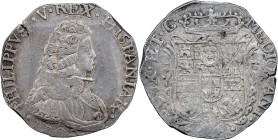 MILANO - Filippo V (1700-1714) Filippo 1702 - MIR 393/1 R AG gr 27,77 Frattura marginale di conio ma bell’esemplare dagli alti rilievi 27,77g 39,8mm
...