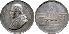 Stato Pontificio - Pio IX (1846-1870) Medaglia annuale 1870 Anno XXV Opus Bianchi Bart. E870 AG gr 32,30 Rara 43,68mm
SPL+
