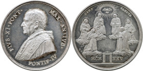 Città del Vaticano - Pio XI (1929-1938) Medaglia annuale 1925 A. IVB Bart. E925 AG gr 32,87 44mm
FDC
