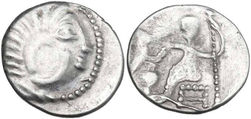 Celtic World. Celtic, Eastern Europe. AR Drachm, imitation of Alexander the Grea...