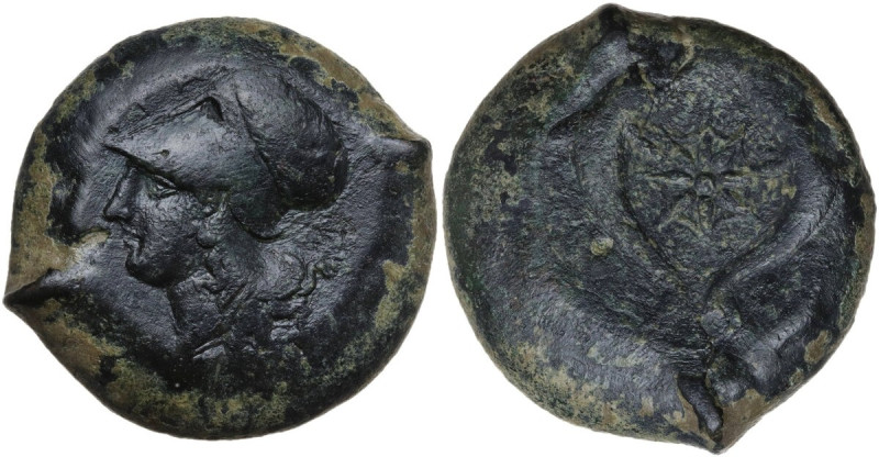 Sicily. Syracuse. Dionysios I to Dionysios II. AE Drachm, c. 375-344 BC. Obv. He...